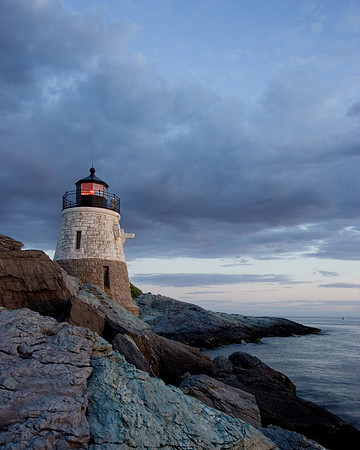 Castle Hill Light RI